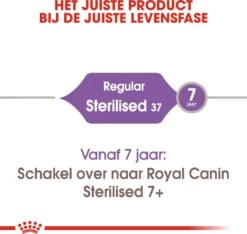 Royal Canin Kattenvoer Sterilised 37 4 Kg -Beeztets Winkel 3182550737616 4
