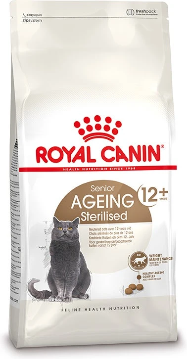 Royal Canin Kattenvoer Ageing Sterilised 12+ 4 Kg 1 Royal Canin Kattenvoer Ageing Sterilised 12+ 4 Kg
