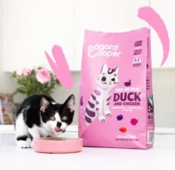 Edgard & Cooper Kattenvoer Eend/kip Kitten 2 Kg -Beeztets Winkel 5407009640346 3