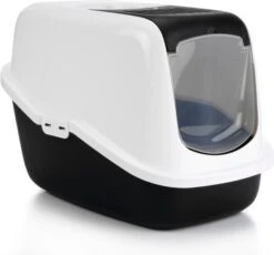 Savic Kattenbak Nestor Zwart / Wit 56 X 39 X 39 Cm