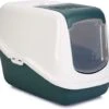 Savic Kattenbak Nestor Groen / Wit 56 X 39 X 39 Cm