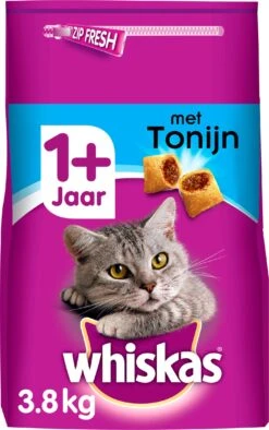 Whiskas Kattenvoer Adult Tonijn 3,8 Kg