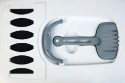 Stefanplast Kattenbak Super Queen Wit/blauw 55 X 71 X 46 Cm -Beeztets Winkel 8003507968806 4