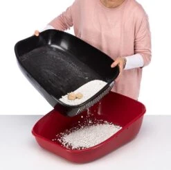 Ferplast Kattenbak Magix Rood 45,5 X 55,5 X 41 Cm -Beeztets Winkel 8010690052793 4