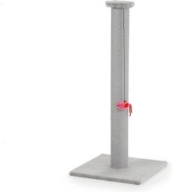 Beeztees Krabpaal Figo XL Grijs 40 X 40 X 90 Cm