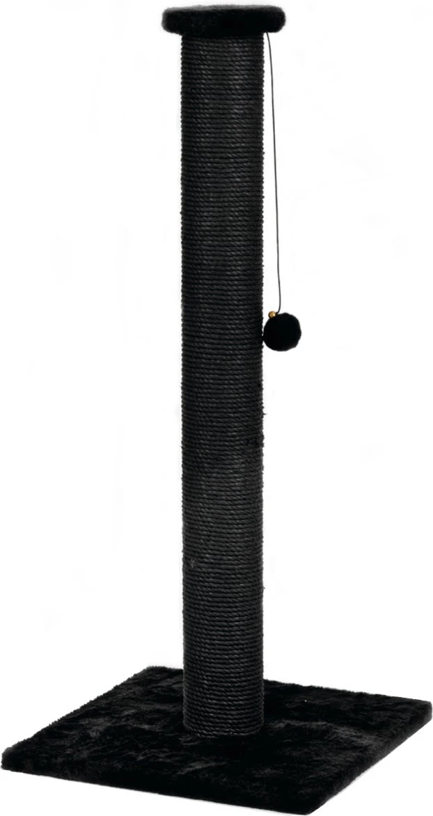 Beeztees Krabpaal Serpa Zwart 40 X 40 X 90 Cm 1 Beeztees Krabpaal Serpa Zwart 40 X 40 X 90 Cm