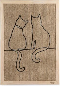 Designed By Lotte Krabplank Poezels Bruin 70 X 50 X 2 Cm