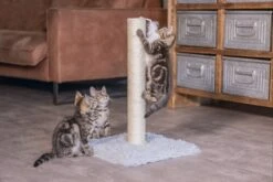 Beeztees Krabpaal Atila Grijs 35 X 35 X 53 Cm -Beeztets Winkel 8712695193647 4