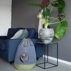 District 70 Kattenmand Casa Groen D 45 H 60 Cm -Beeztets Winkel 8717202613687 8