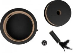 District 70 Krabkarton Fiesta Zwart D 25 H 25 Cm 6 District 70 Krabkarton Fiesta Zwart D 25 H 25 Cm -Beeztets Winkel 8717202615254 3