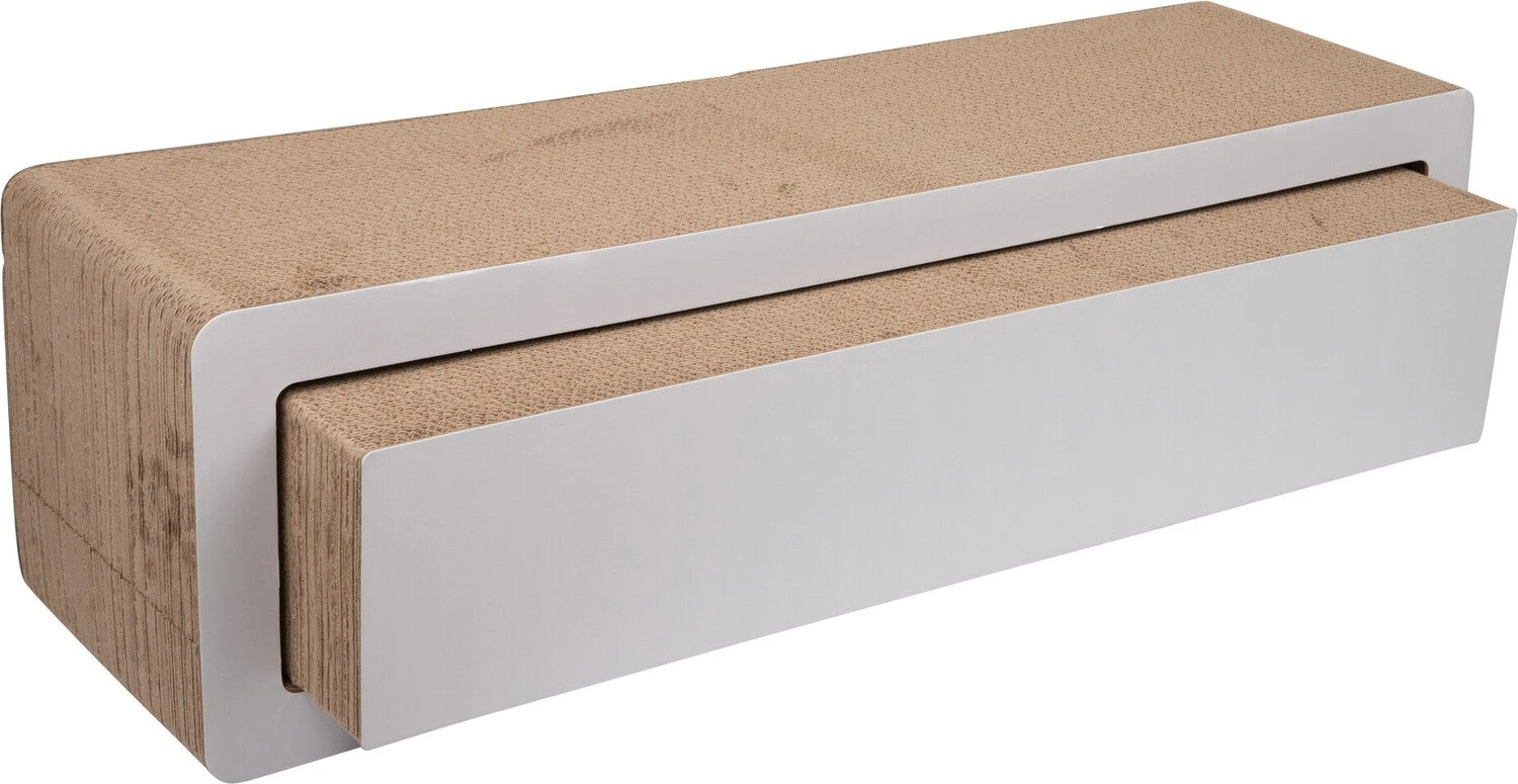 District 70 Krabkarton Stretch Wit 84 X 24 X 24 Cm 2 District 70 Krabkarton Stretch Wit 84 X 24 X 24 Cm - Afbeelding 2