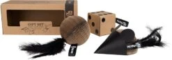 District 70 Kattenspeelgoed Gift Set Bruin 3 Stuks -Beeztets Winkel 8717202615452 2