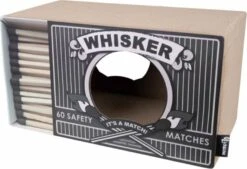 District 70 Krabkarton Whisker Zwart 55 X 30 X 30 Cm