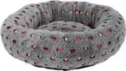 Intratuin Kattenmand Stip Grijs D 45 H 12 Cm