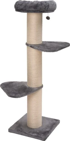 Intratuin Krabpaal XXL Grijs 48,5 X 48,5 X 157 Cm